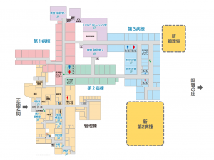 第2病棟・調理室　増築図