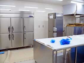 新調理場の調理室